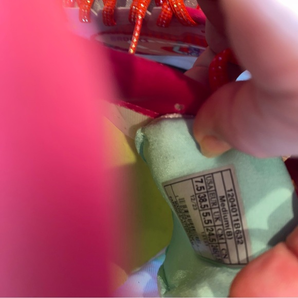 Brooks x Adam Dalton Blake Trace 3 Running Shoes Sneakers Pink Pride Womens 7.5 - Picture 8 of 8